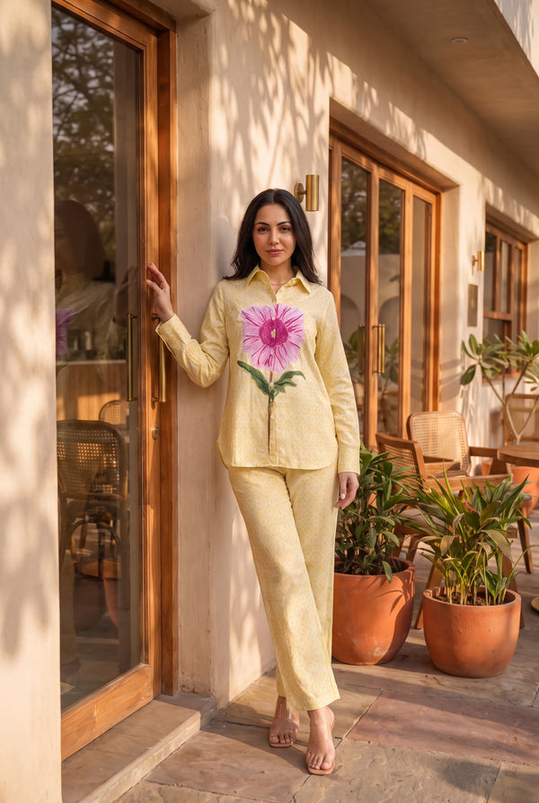 Butter Bloom Co-ord Set