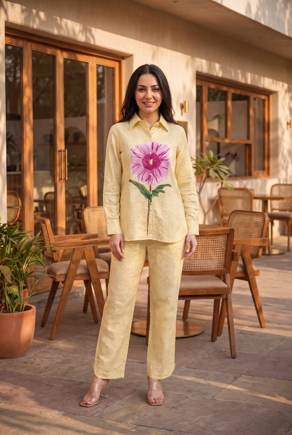 Butter Bloom Co-ord Set