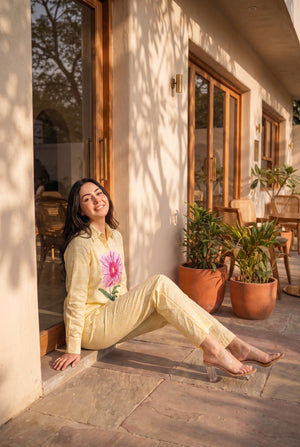 Butter Bloom Co-ord Set