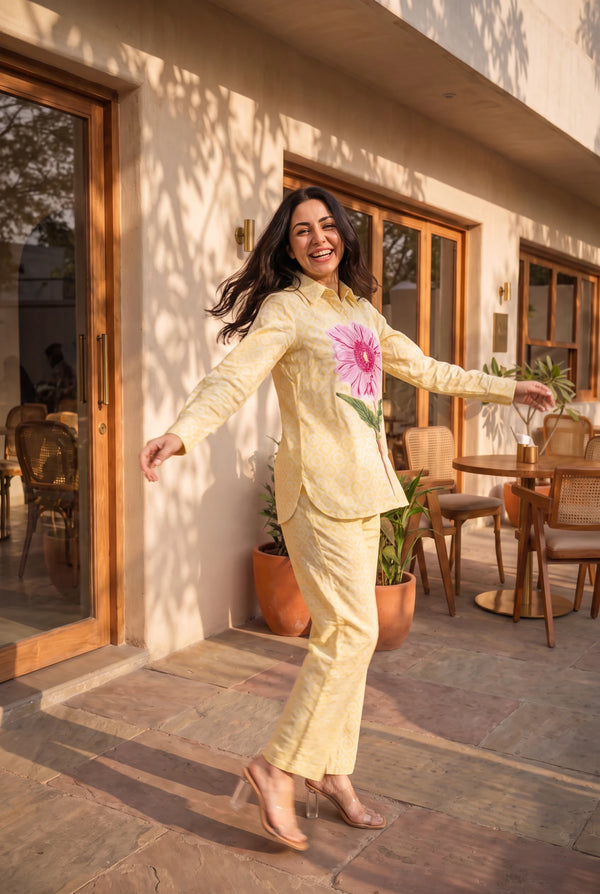 Butter Bloom Co-ord Set