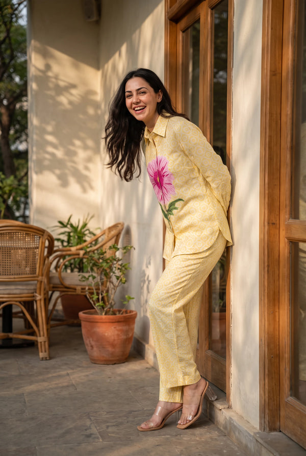 Butter Bloom Co-ord Set