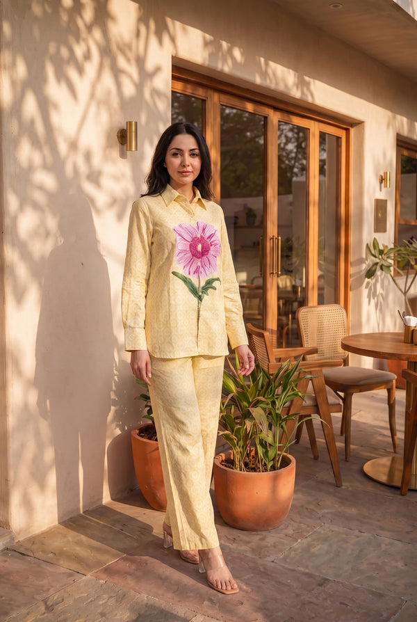 Butter Bloom Co-ord Set