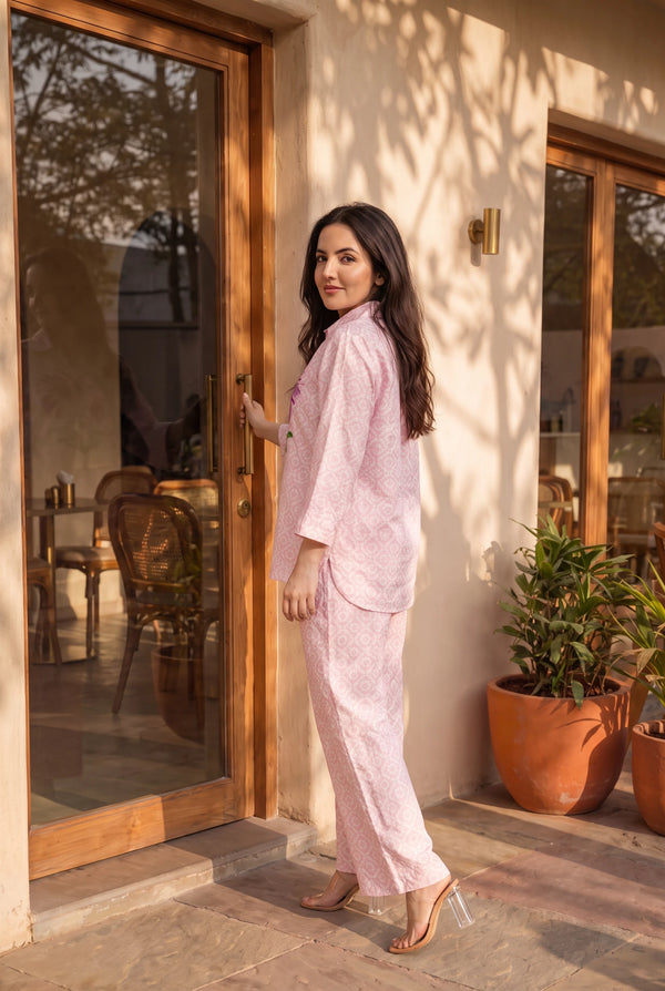 Rose Bloom Co-ord Set