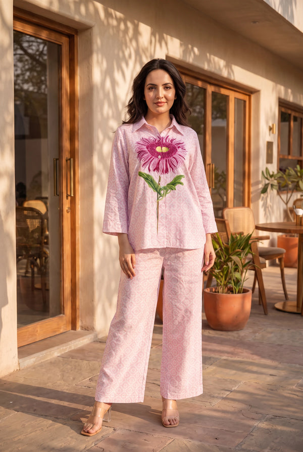 Rose Bloom Co-ord Set