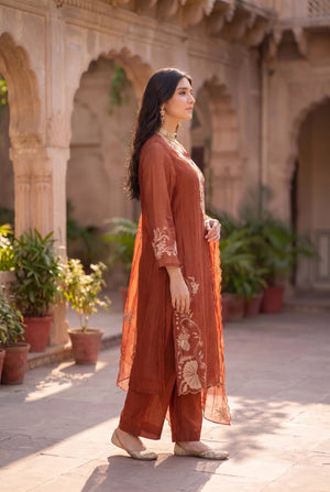 Rust Heirloom Suit Set