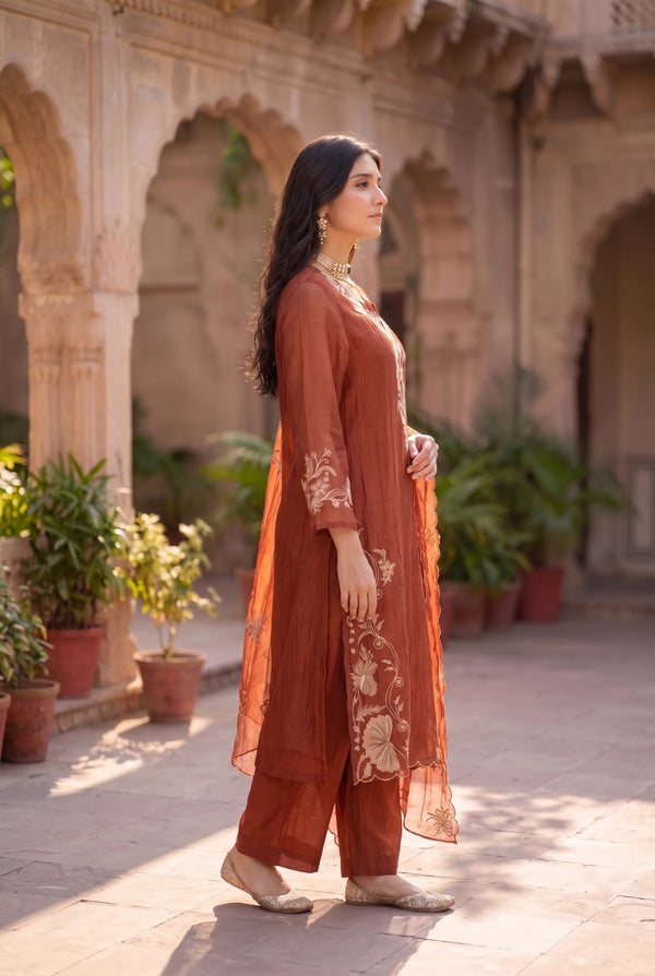 Rust Heirloom Suit Set