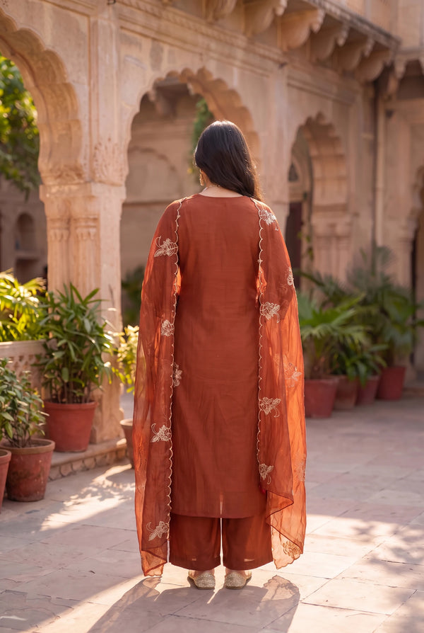 Rust Heirloom Suit Set