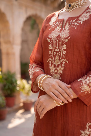 Rust Heirloom Suit Set
