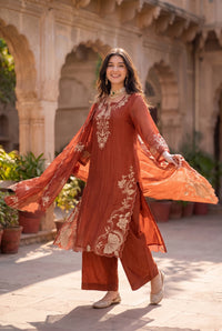 Rust Heirloom Suit Set