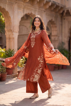 Rust Heirloom Suit Set