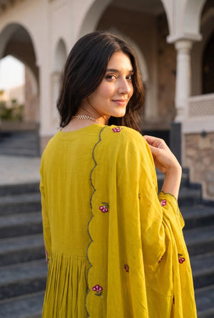 Marigold Bloom Suit Set
