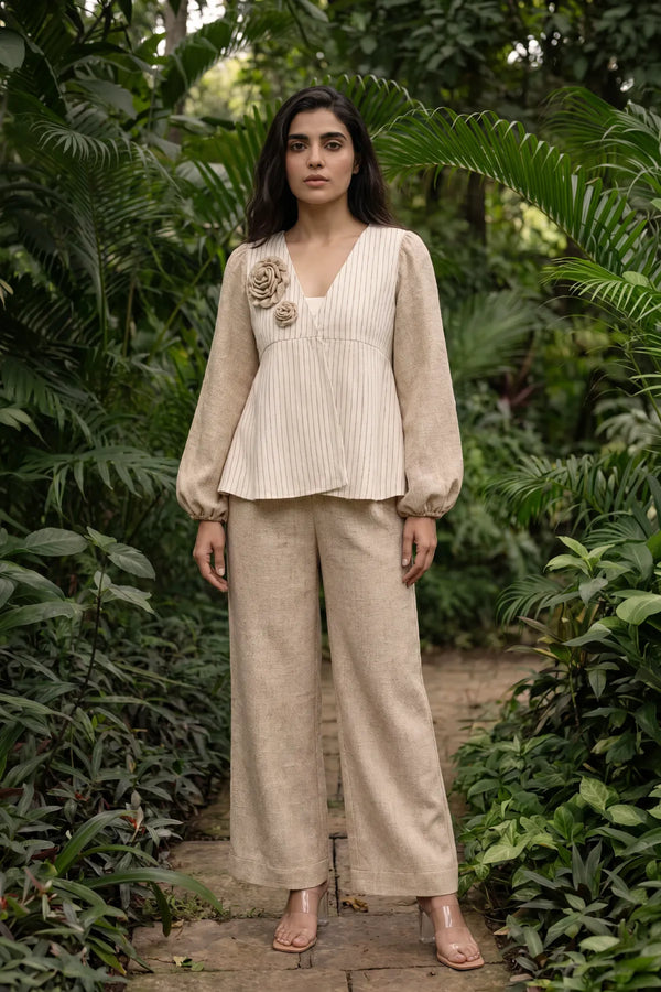 Sandstone Linen Co-ord Set