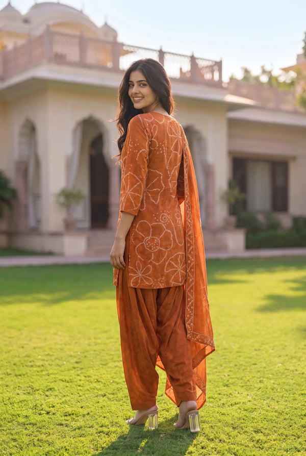 Tangerine Suit Set