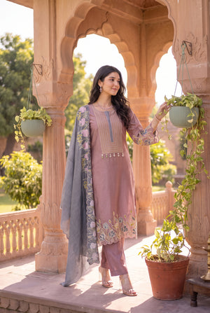Rosewood Grey Suit Set
