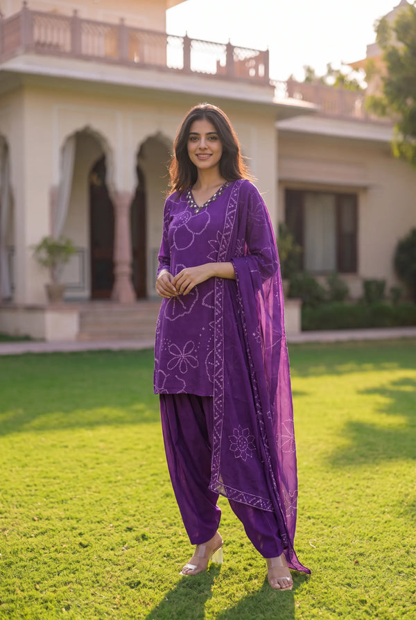 Royal Iris Suit Set