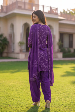 Royal Iris Suit Set