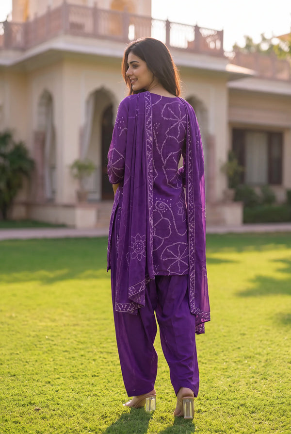 Royal Iris Suit Set