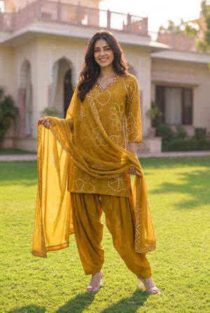 Marigold Suit Set