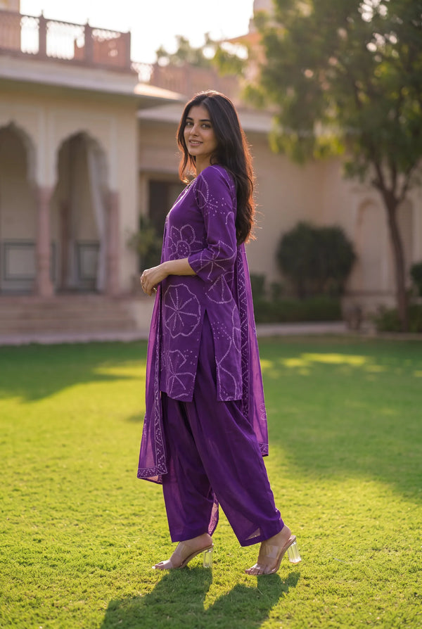 Royal Iris Suit Set