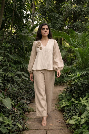Sandstone Linen Co-ord Set