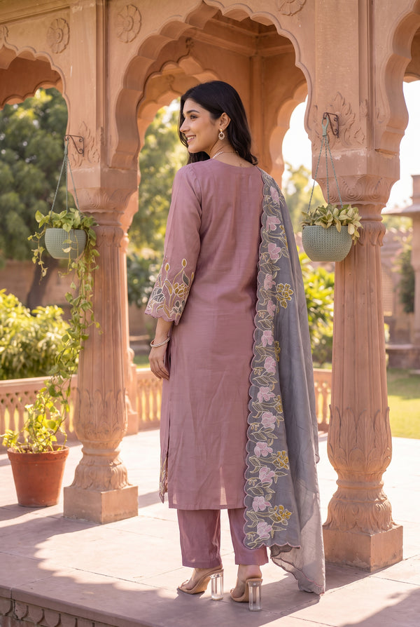 Rosewood Grey Suit Set