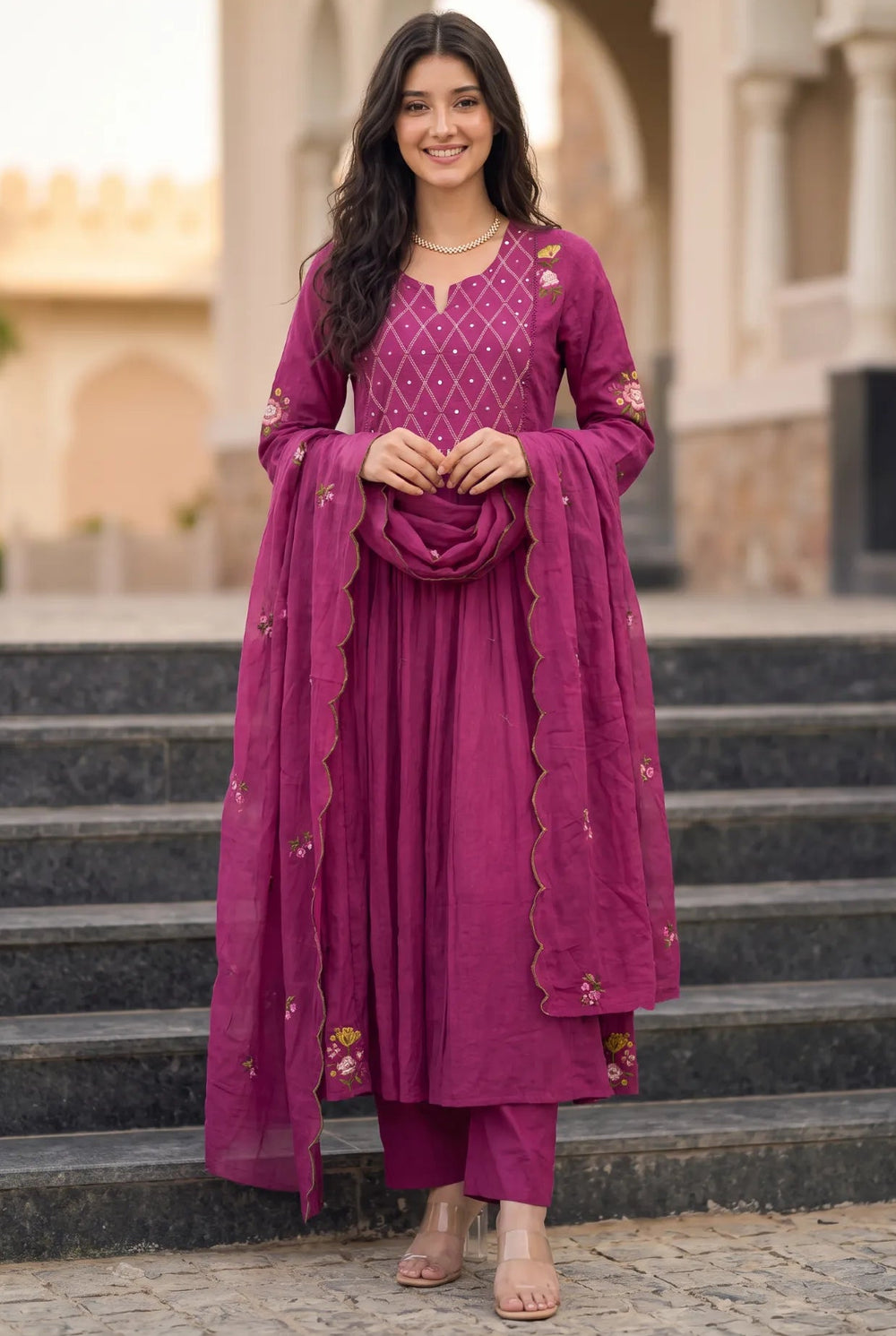 Mulberry Bloom Suit Set