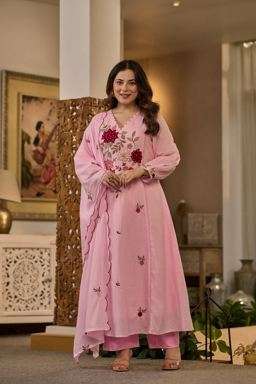 Blush Bloom Suit Set