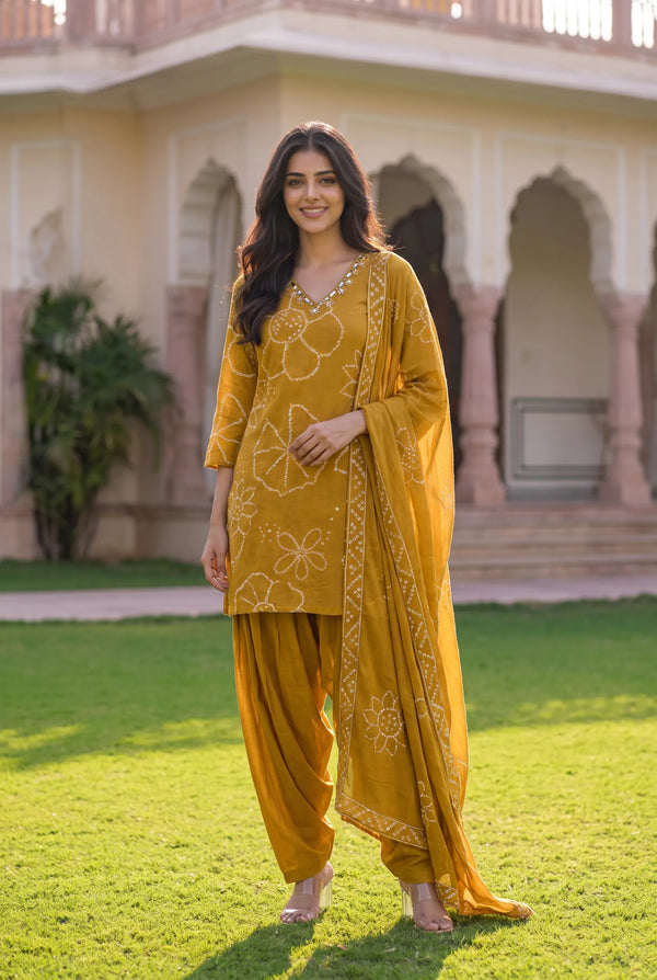 Marigold Suit Set