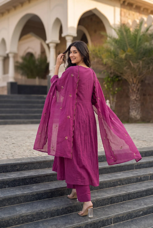 Mulberry Bloom Suit Set