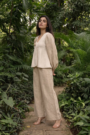 Sandstone Linen Co-ord Set