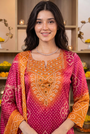 Pink Sorbet Suit Set