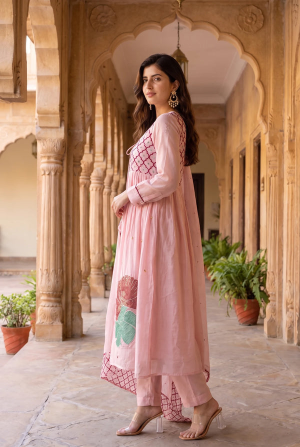 Gulabi Noor Set
