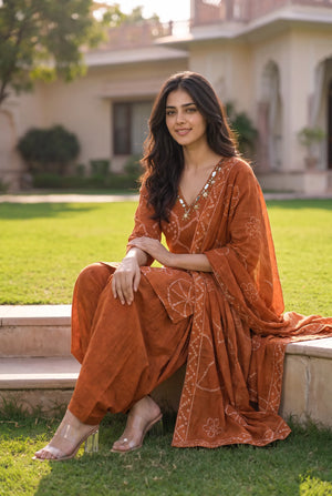 Tangerine Suit Set