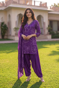 Royal Iris Suit Set