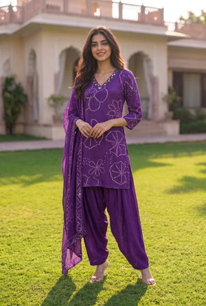 Royal Iris Suit Set