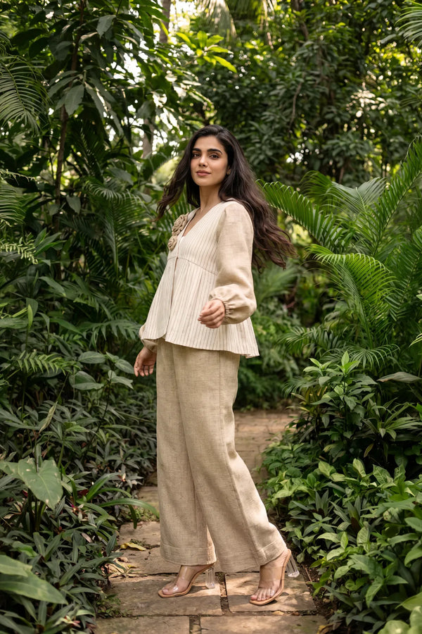 Sandstone Linen Co-ord Set