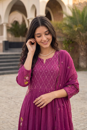 Mulberry Bloom Suit Set