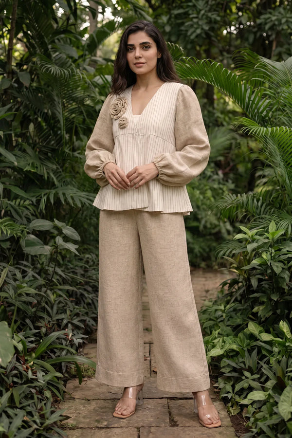 Sandstone Linen Co-ord Set