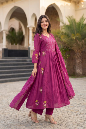 Mulberry Bloom Suit Set