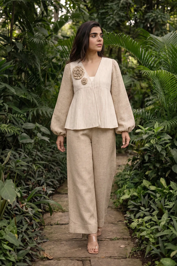 Sandstone Linen Co-ord Set