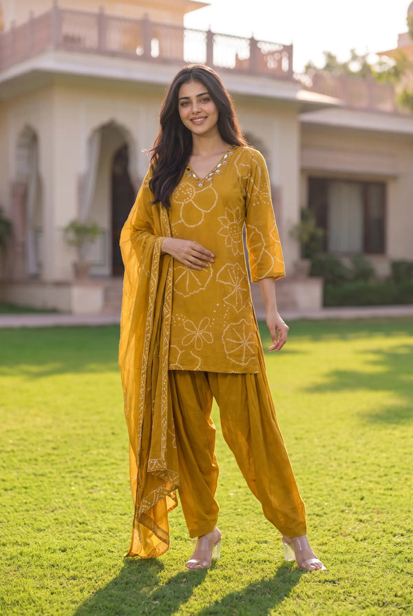Marigold Suit Set