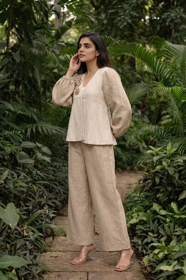 Sandstone Linen Co-ord Set