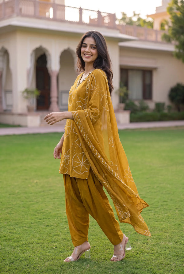 Marigold Suit Set