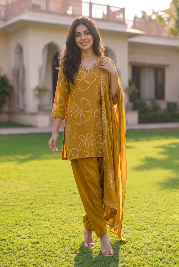 Marigold Suit Set