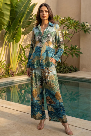 Aqua Oasis Co-ord Set
