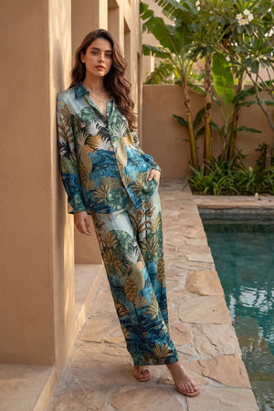 Aqua Oasis Co-ord Set