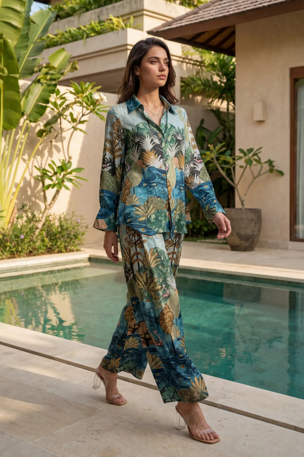 Aqua Oasis Co-ord Set