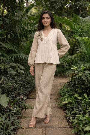 Sandstone Linen Co-ord Set