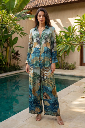 Aqua Oasis Co-ord Set