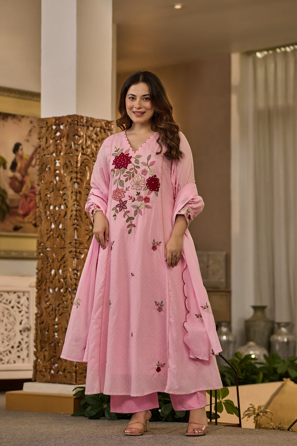 Blush Bloom Suit Set